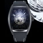 Franck Muller Grand Central Tourbillon Black steel case watch